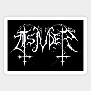 Tsjuder Logo | Black Metal Magnet